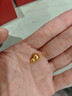 周大生黃金吊墜足金999葫蘆掛墜配頸繩古韻福祿吉祥福運送女友生日禮物 黃金葫蘆吊墜-【配頸繩,絨布袋包裝】 中版-5.02g 曬單實(shí)拍圖