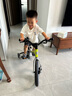酷騎兒童自行車(chē)F1 16寸鎂合金輕便避震充氣胎初學(xué)者輔助輪3-8歲酷騎綠 曬單實(shí)拍圖