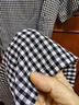 皮爾卡丹（pierre cardin）洋氣格子亞麻連衣裙女夏季新款高端休閑長(cháng)裙女裝氣質(zhì)棉麻裙子 色織格子 M 100斤內送腰帶 曬單實(shí)拍圖