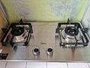 美的（Midea）燃氣灶天然氣 家用5.2kW猛火灶臺嵌兩用 不銹鋼面板 線性精控  Q315-M火力升級 曬單實拍圖