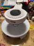 德國寶（German Pool）室內電燒烤爐家用 自動(dòng)旋轉燒烤烤爐 烤肉鍋電烤盤(pán)商用 烤肉盤(pán)烤串機 電燒烤機照燒爐 KQB-415 珍珠白高配版【麥飯石烤盤(pán)+多功能套裝】 1層 曬單實(shí)拍圖