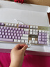 本手《鯨語(yǔ)星愿》主題機械鍵盤(pán)有線(xiàn)電競游戲鍵盤(pán)鼠標套裝臺式電腦筆記本打字辦公女生發(fā)光吃雞鍵鼠套裝 《鯨語(yǔ)星愿》白紫【彩光】青軸 機械鍵盤(pán)104鍵 曬單實(shí)拍圖