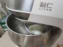 利仁（Liven）小白鯨廚師機(jī)家用和面機(jī)揉面一體機(jī) 5L大容量12檔精細(xì)可調(diào) 800W直流電機(jī)廚師料理機(jī)  CSJ-A806 曬單實(shí)拍圖