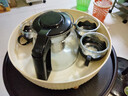 【京東物流】茶壺套裝整套茶具大容量玻璃茶杯帶濾網(wǎng)耐高溫泡茶具 1000ML一壺+四杯套裝【無茶盤】 曬單實拍圖