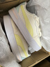 彪馬（PUMA）【小白鞋】增高厚底網(wǎng)球風(fēng)板鞋女復(fù)古休閑鞋 SKYE 374764 淡黃色-藍(lán)色-淺粉色-09 38 曬單實(shí)拍圖