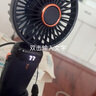 卡培登手持小風(fēng)扇多功能智能數(shù)顯大風(fēng)力風(fēng)扇便攜迷你充電風(fēng)扇辦公室宿舍桌面戶外用F01i/N15 藍色 曬單實拍圖