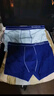 舒雅（Schiesser）男士精梳棉Becover系列中腰平角內褲【混色4條裝】E5/20084T 深灰+淺灰+中彩藍+寶藍 4條 XL 曬單實(shí)拍圖