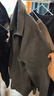 優(yōu)衣庫(kù)男裝女裝羅紋襯衫式針織開衫毛衣毛衫外套通勤25新款478550 07 青灰色 L /175/100A 曬單實(shí)拍圖