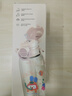 樂扣樂扣（LOCK&LOCK）萌趣雙飲塑料杯吸管直飲兩用大容量卡通戶外便攜水杯900ML白色 曬單實拍圖