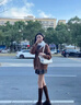 莫代爾3雙裝壓力小腿襪子女100%純棉秋冬蘆薈潤膚防滑不掉中長筒保暖襪 曬單實(shí)拍圖