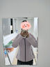 蕉內(nèi)（Bananain）【趙露思同款】氧氣301Proof女士沖鋒衣防風戶外短外套25秋冬新款 【趙露思同款】薄霧粉 M 曬單實拍圖