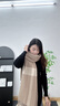 瑪麗亞·古琦（MARJA KURKI）羊毛圍巾女士冬款 百搭保暖圍巾披肩兩用圍脖 送女友愛(ài)人禮盒裝 米色 曬單實(shí)拍圖