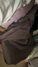 駱駝（CAMEL）彈力健身服女瑜伽運動(dòng)訓練兩件套裝 Y8S1QL8628-1 杜若紫 L 曬單實(shí)拍圖