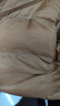 優(yōu)衣庫童裝男女童PUFFTECH空氣棉服可機洗連帽外套排骨棉服478123 34 駝色 160 曬單實(shí)拍圖