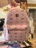 凱蒂貓（hellokitty）雙肩包時(shí)尚百搭女大學(xué)生書(shū)包大容量輕奢高級感女包包休閑旅游背包 粉色 大號（尺寸：27*14*31） 曬單實(shí)拍圖