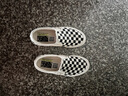 VANS范斯中性鞋Slip-On VR3低幫經(jīng)典帆布鞋休閑鞋 一腳蹬 棋盤格 36 曬單實拍圖