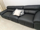 林氏家居意式輕奢風(fēng)沙發(fā)客廳2025新款大黑牛真皮沙發(fā)直排沙發(fā)家具PS289 黑茶色|2.86米|加厚頭層牛皮 曬單實(shí)拍圖