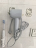 徠芬高速吹風(fēng)機(jī) 速干護(hù)發(fā)家用電吹風(fēng) 萊芬負(fù)離子吹風(fēng)筒 生日禮物 SE lite藍(lán)灰色+風(fēng)嘴+支架 曬單實(shí)拍圖