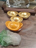 朱炳仁銅 一錠發(fā)財(cái)元寶工藝品實(shí)用創(chuàng)意藝術(shù)禮品車用臥室小擺件 連中三元 曬單實(shí)拍圖