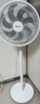 美的（Midea）電風(fēng)扇 家用七葉立式落地扇宿舍臥室輕音節(jié)能搖頭桌面小風(fēng)扇大風(fēng)力空氣循環(huán)風(fēng)扇 SAF30AC  曬單實拍圖