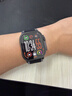 Apple/蘋果 Watch Ultra 3 智能手表蜂窩款49毫米黑色鈦金屬表殼黑配木炭野徑回環(huán)表帶M/L MF1L4CH/B 曬單實(shí)拍圖
