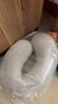 喜臨門【贈品】枕頭 U型頸椎經(jīng)典記憶棉成人枕頭頸椎枕 記憶棉護頸枕*1（灰色） 曬單實拍圖
