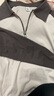 森馬（Semir）POLO衫女短款拼色插肩袖修身上衣小個子秋顯瘦套頭衫101524115003 曬單實(shí)拍圖