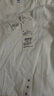 優(yōu)衣庫女裝SUPIMA COTTON圓領(lǐng)T恤短袖打底內搭474408 00 白色 M /160/84A 曬單實(shí)拍圖
