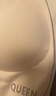 茵婷莎無(wú)痕內衣女薄款大胸顯小固定杯無(wú)鋼圈大碼睡眠運動(dòng)美背心式文胸罩 膚色 3XL 42/95CD 適合160-175斤 曬單實(shí)拍圖