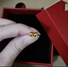 周六福（ZLF）  黃金耳飾女款足金999小金珠耳釘簡約圓珠耳環(huán) 計價 1.09g 曬單實拍圖