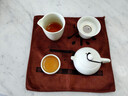 蘇氏陶瓷（SUSHI CERAMICS）翡翠玉功夫茶具套裝羊脂玉陶瓷三才蓋碗青瓷茶壺套組中秋禮盒裝 曬單實(shí)拍圖