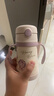 膳魔師（THERMOS）兒童吸管保溫杯超輕316L不銹鋼把手學(xué)生杯幼兒園嬰兒水杯上學(xué)TCKC 曬單實(shí)拍圖