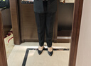 雪茜曼西裝褲女春秋九分寬松哈倫褲高腰顯瘦休閑褲子女 曬單實(shí)拍圖