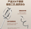 小熊（Bear）打蛋器 家用電動打蛋機 304不銹鋼棒 奶油打發(fā)器迷你 烘焙手持式攪蛋攪拌器 和面打奶泡 DDQ-E05V2 曬單實拍圖