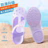 XGGC洞洞鞋女夏外穿軟底厚底拖鞋果凍鞋防滑沙灘鞋護士涼鞋 紫色  36  曬單實(shí)拍圖