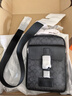 蔻馳（COACH）【品牌直供】禮物男士TRACK小號斜挎胸包炭黑色CX880QBMI5 曬單實(shí)拍圖