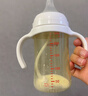 貝親ppsu奶瓶 新生兒奶瓶 寬口徑寶寶水瓶 嬰兒喝奶瓶 兒童離乳吸管瓶 240ml 帶M奶嘴（3個月+） 曬單實拍圖