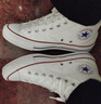 匡威（Converse）官方 莫爾登All Star男女板鞋中幫帆布小白鞋A00812C A00812C 42 曬單實(shí)拍圖