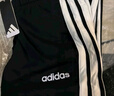adidas情侶款休閑運動(dòng)褲男女春季阿迪達斯官方輕運動(dòng) 黑色/白色   L 曬單實(shí)拍圖