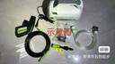 綠田（LUTIAN）高壓洗車(chē)機(jī)瓦力悟空家用清洗機(jī)洗車(chē)泵刷車(chē)泵洗車(chē)神器洗車(chē)水槍220V 1400W 河豚入門(mén)款-2米進(jìn)水+6米出水管 曬單實(shí)拍圖