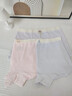 貓人女童內褲兒童純棉舒適a類(lèi)平角四角短褲寶寶小女孩中大童不夾屁屁  粉色+紫色+奶黃+藍色 共 4條 130 CM建議體重40斤-50斤 曬單實(shí)拍圖