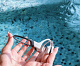 韶音（SHOKZ）OpenSwim Pro S710 骨傳導藍牙耳機 開(kāi)放式運動(dòng)游泳跑步騎行不入耳 熊貓色 曬單實(shí)拍圖