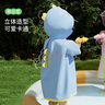 SEVEN ONLY OLINE小萌鯊雨鞋兒童雨衣套裝女童可愛防滑水鞋幼兒園學(xué)生上學(xué)寶寶雨靴 雨衣藍(lán)色【僅雨衣】 雨衣S碼【身高90-100穿】 曬單實(shí)拍圖