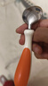 世喜兒童不銹鋼勺寶寶訓(xùn)練勺1歲自主進食勺子湯勺熱帶橙餐具單只裝 曬單實拍圖