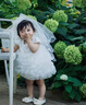 G.DUCKKIDS小黃鴨周歲禮服女寶寶連衣裙抓周嬰兒裙子兒童公主裙女孩生日禮物 蛋糕裙加頭紗 80 尺碼6-12月【75-85cm】 曬單實(shí)拍圖