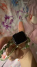 Apple/蘋(píng)果 Watch SE 智能手表GPS款40毫米星光色鋁金屬表殼星光色運(yùn)動(dòng)型表帶S/M MXF43CH/B 曬單實(shí)拍圖