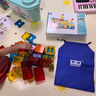 奧迪雙鉆（AULDEY）兒童磁力片彩窗積木磁性磁力玩具3-6歲男孩女孩玩具生日禮物116片 曬單實拍圖