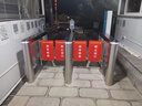 YZCX閘機人行通道閘機小區寫(xiě)字樓工地門(mén)禁系統人臉識別防撞擺閘通道閘 豪華小擺閘（雙通道）亞克力擺臂 曬單實(shí)拍圖