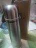 美廚（maxcook）真空保溫杯 304不銹鋼水杯500ml戶(hù)外便攜茶杯子 本色銀MCBE-ZK500 曬單實(shí)拍圖