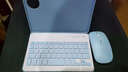 曠世神魔【七件套裝】適用華為MatePad mini鍵盤(pán)保護套2025款鼠標平板電腦智能保護殼鋼化膜硅膠全包防摔 【海島藍】鍵盤(pán)皮套+鼠標【七件套】 華為MatePad mini 【8.8英寸】 曬單實(shí)拍圖